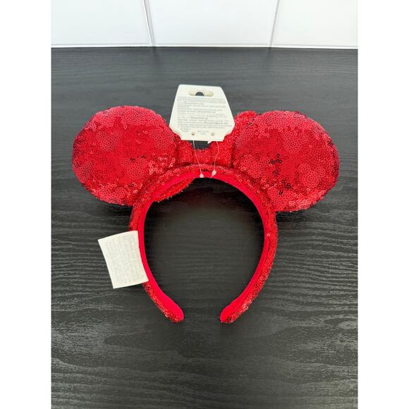 Disney Minnie Mouse Red Sequined Exclusive Headband – NWT main image 4